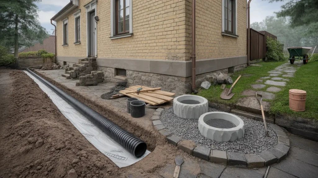 dr nering runt k llarv gg och montering av dagvattenbrunnar i luthagen uppsala