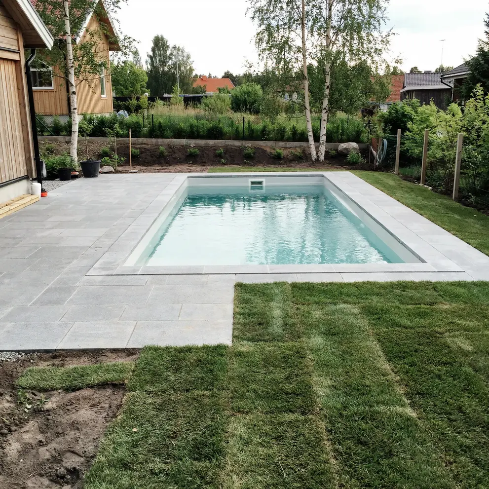 bygga pool knivsta uppsala